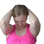 Releasing tension in the neck