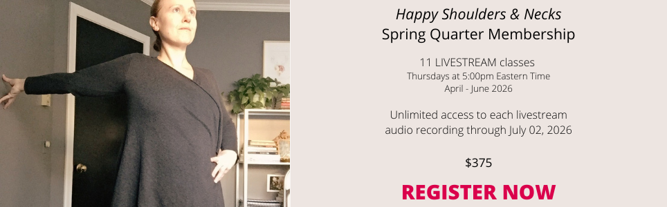 Happy Shoulders & Necks online virtual yoga membership